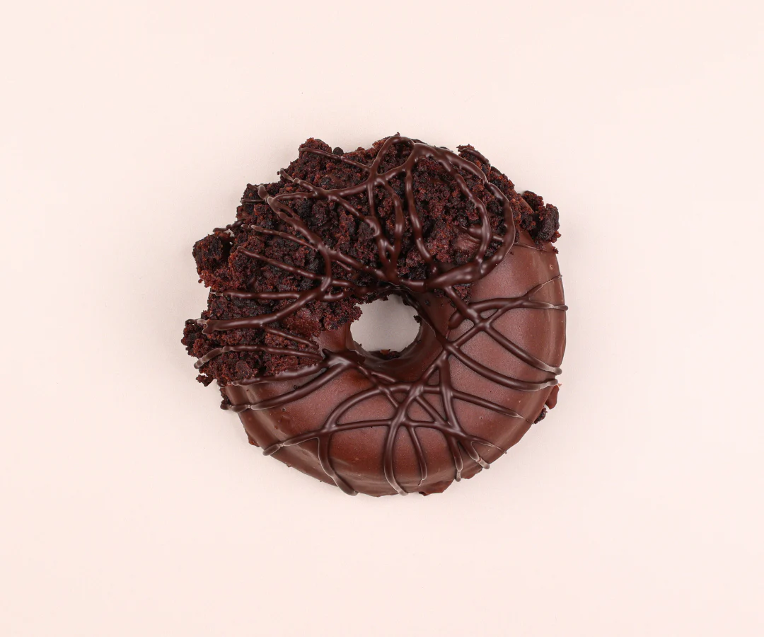 12 Gluten Free Chocolate (VG) Doughnuts - Image 4