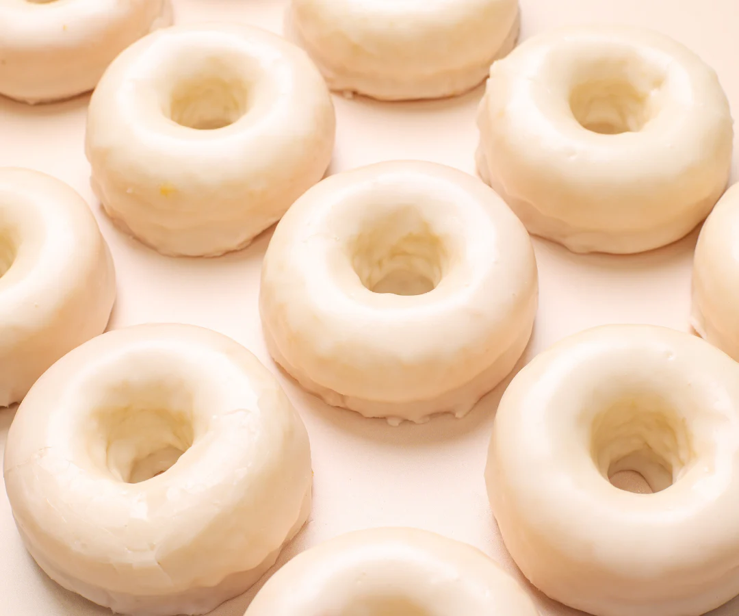 12 Gluten Free Classic Vanilla (VG) Doughnuts - Image 2