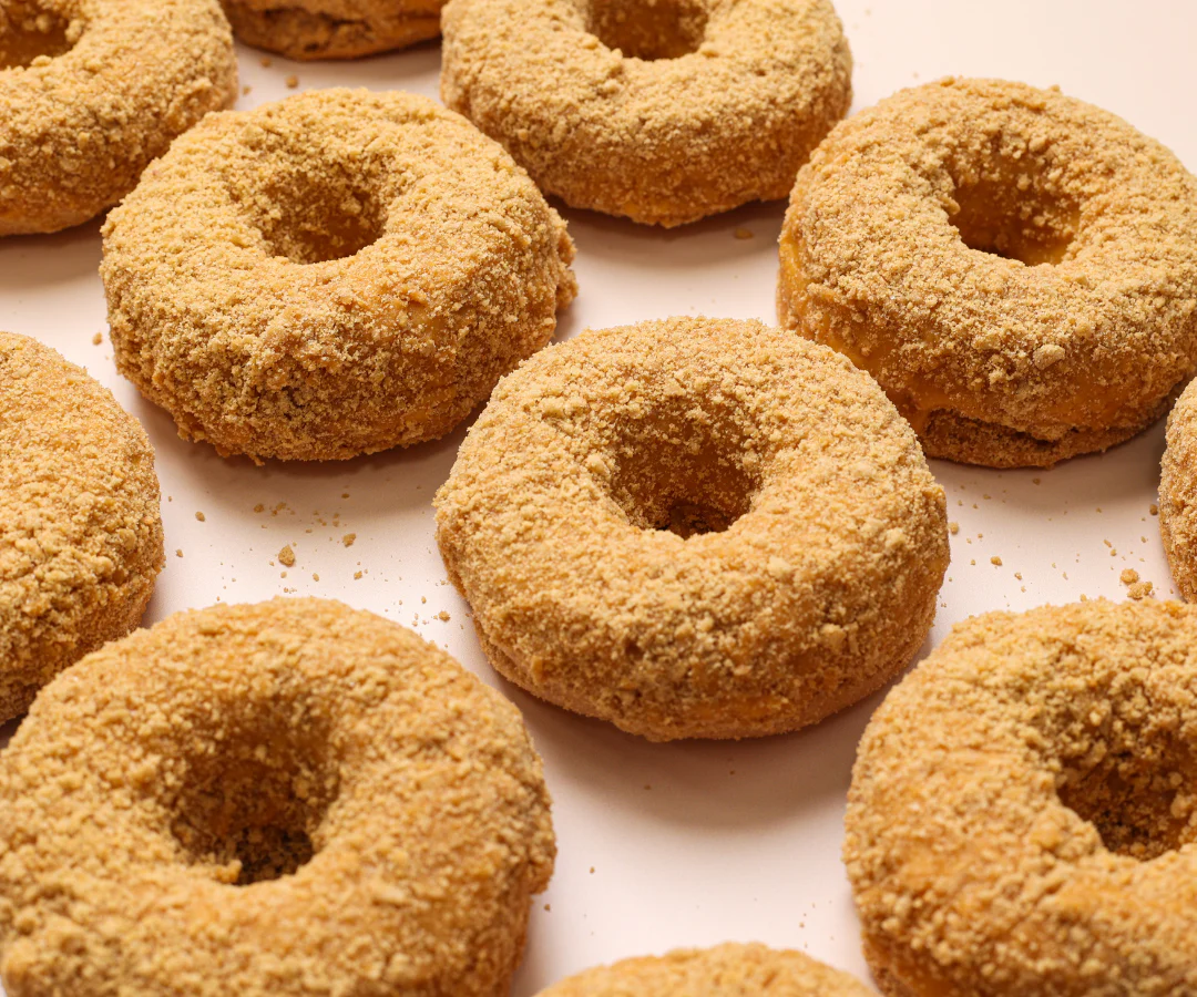 12 Gluten Free Speculoos Crumb (VG) Doughnuts - Image 2