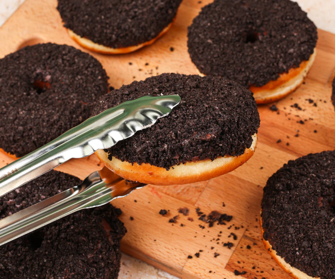 12 Oreo Crumb Doughnuts - Image 2
